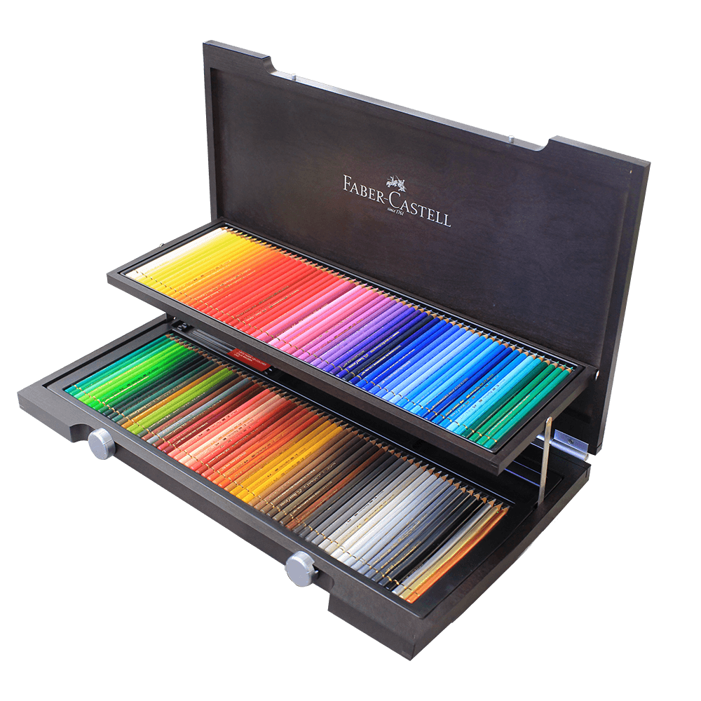 Faber-Castell Lápices de colores Polychromos 110006, estuche de