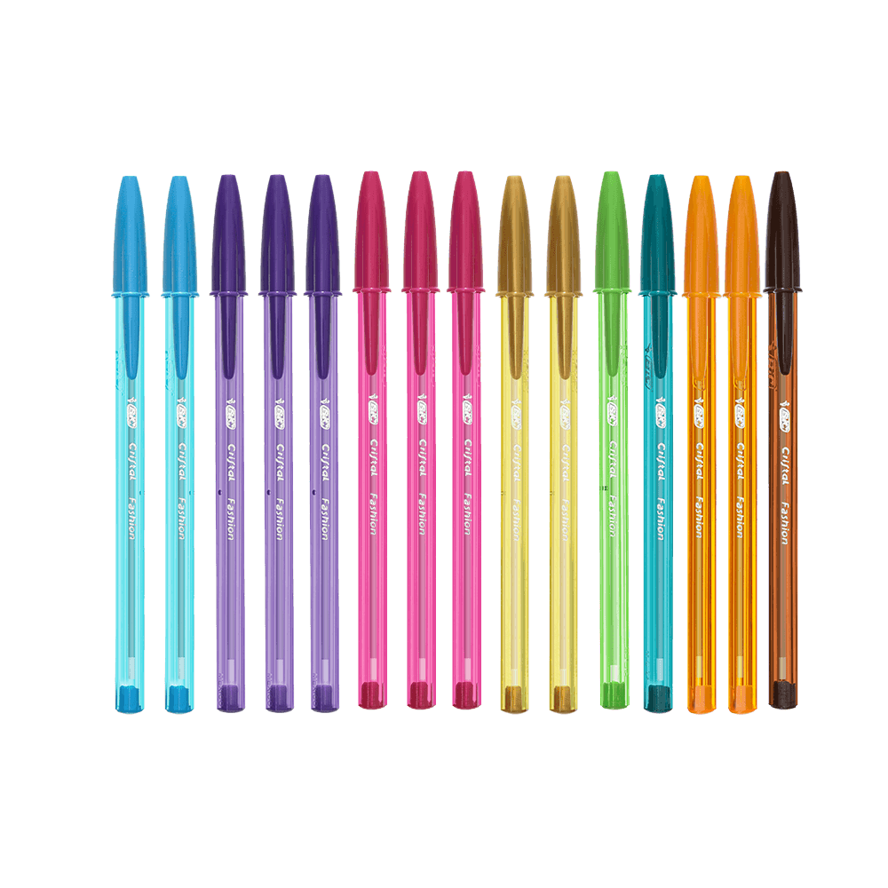 Set Bolígrafos Bic Fashion Color 4 Unidades