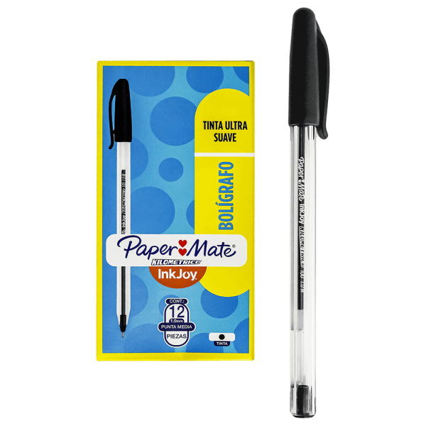 Bolígrafo Borrable Azul Punta Fina 0.5mm Jeff Caja x12
