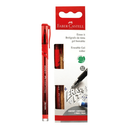 Nuevo bolígrafo borrable Erase it de Faber-Castell 