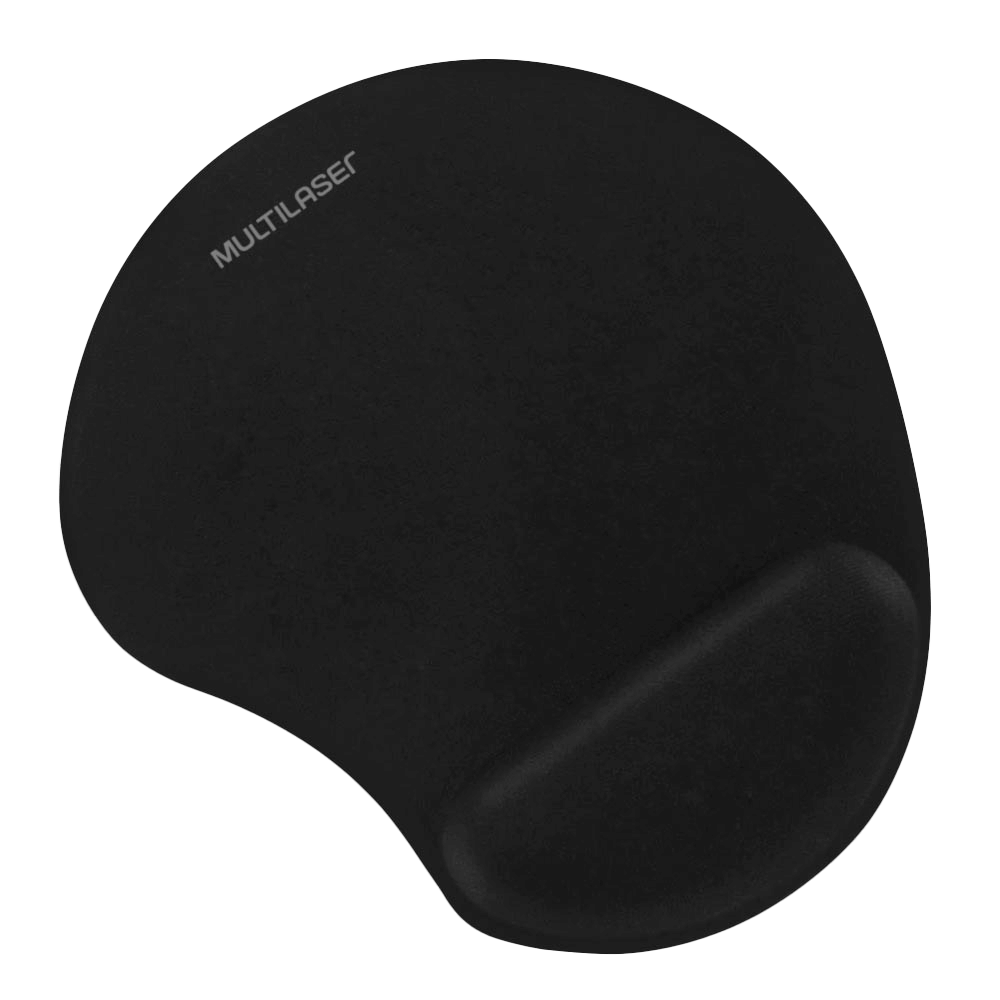 Arreglo Sabor evaporación Mouse pad Negro Con Soporte Gel Grande Multilaser - AC024 | Comsucre Online